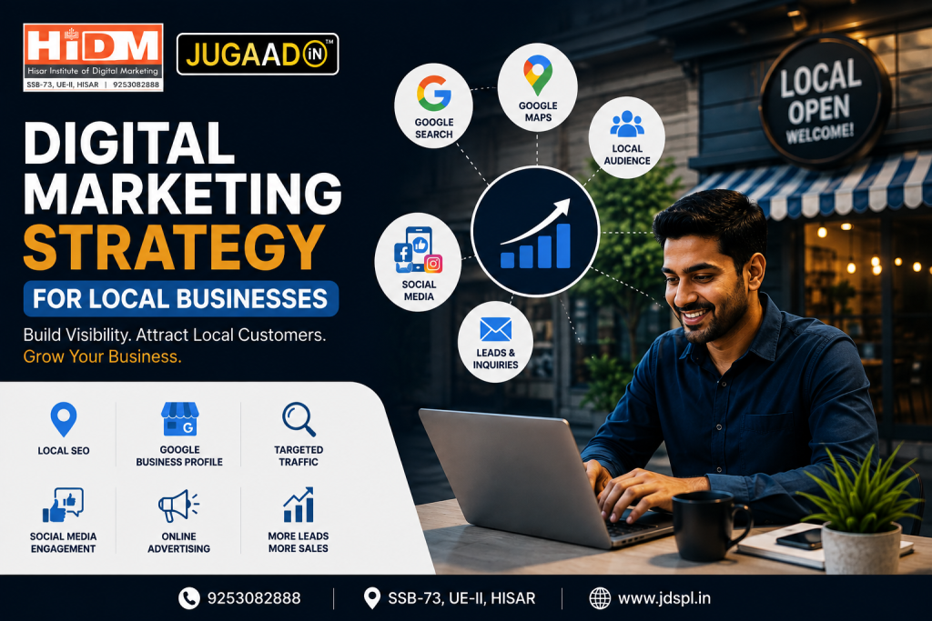 Digital Marketing Strategy for Local Businesses with Local SEO, Google Business Profile, Social Media and Online Advertising