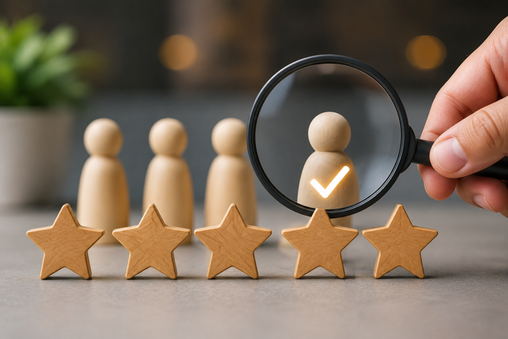 Customer reviews and positive ratings helping improve local business trust