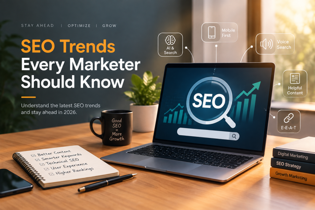 SEO Trends every marketer should know in 2026