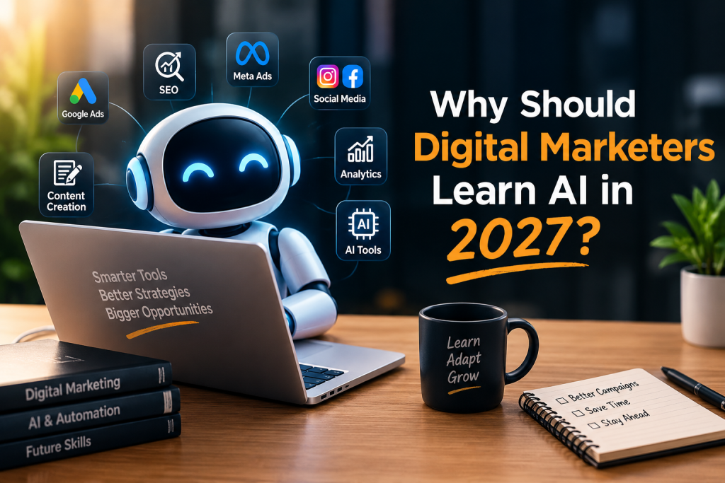 : AI for Digital Marketers learning AI skills for digital marketing in 2027