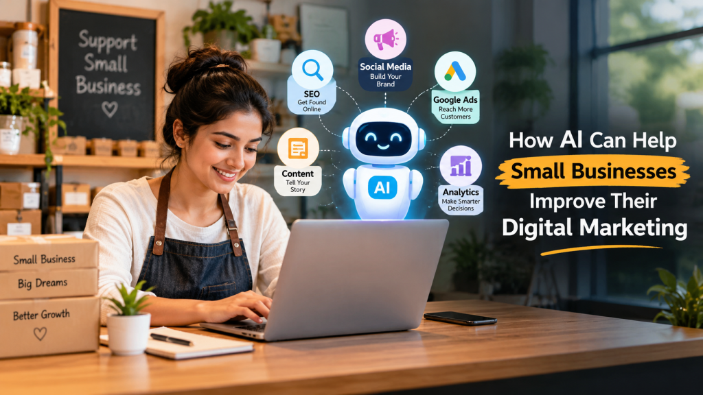 AI helping small businesses improve digital marketing