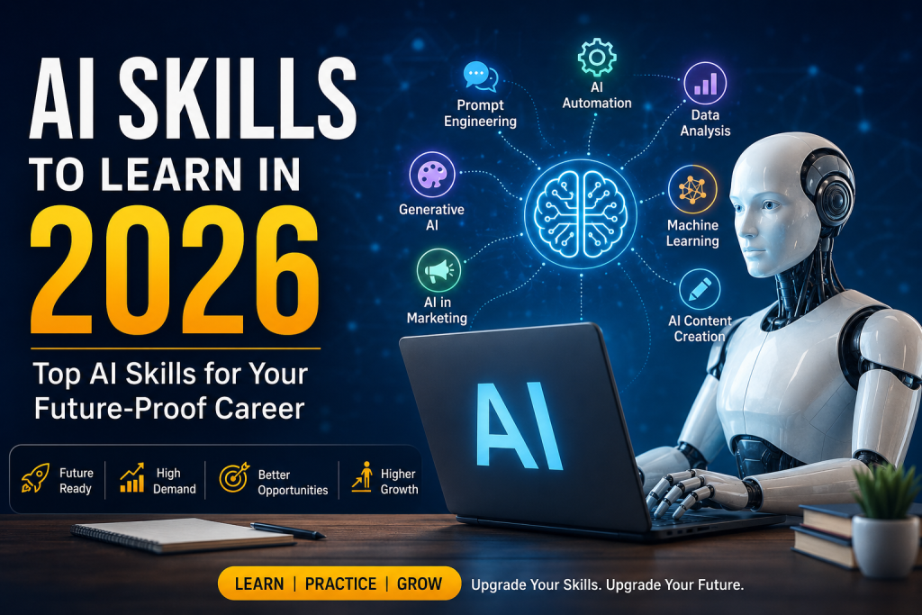 AI Skills to Learn in 2026 for future career growth