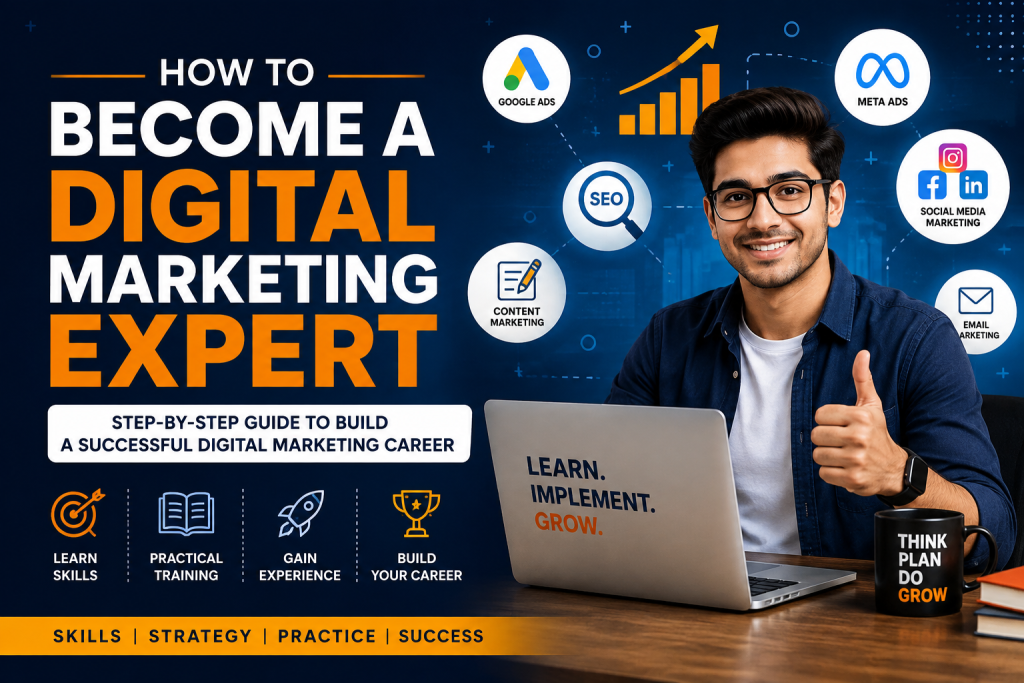 How to Become a Digital Marketing Expert