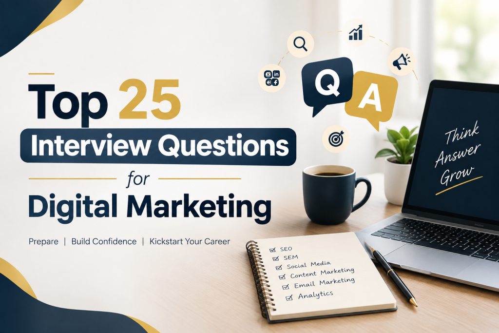 Top 25 Digital Marketing Interview Questions