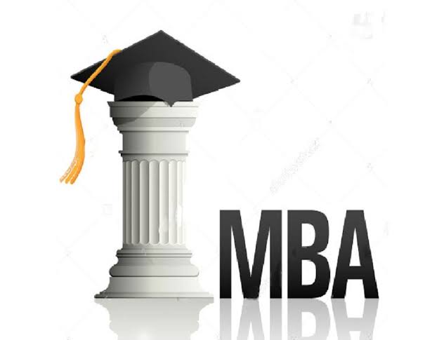 MBA graduation cap on pillar representing Digital Marketing Course vs MBA